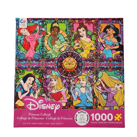 Ceaco Disney Princess Collage 1000 Piece Puzzle - Picture 1 of 6